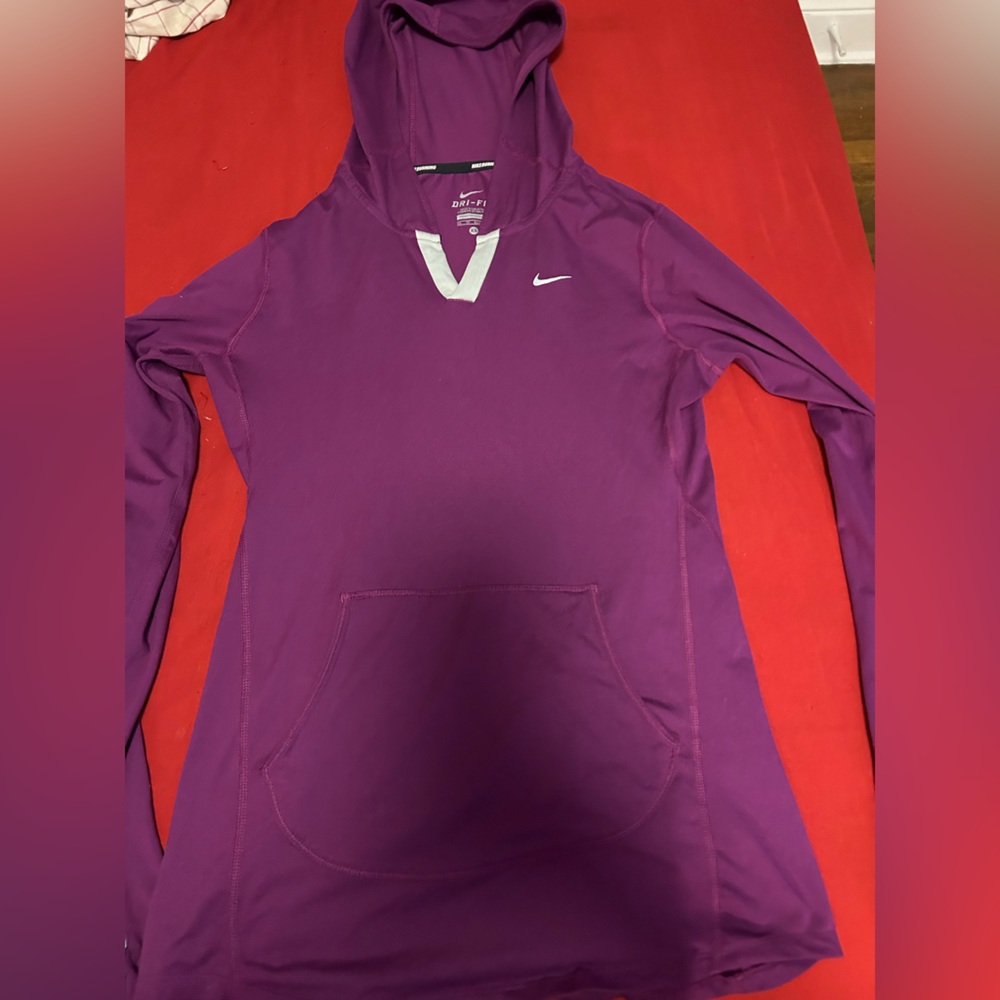 Nike Women's Vibrant Purple Hoodie